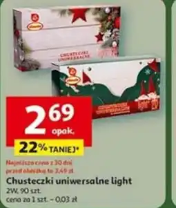 Auchan Chusteczki uniwersalne oferta