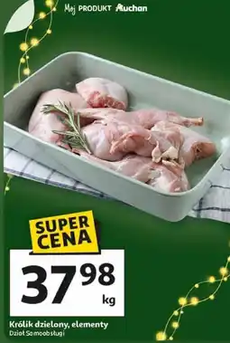 Auchan Królik dzielony, elementy Dział Samoobsługi oferta