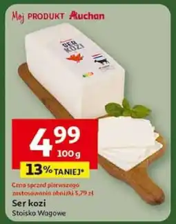 Auchan Ser kozi Stoisko Wągowe oferta