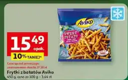 Auchan Frytki z batatów Aviko 450 g oferta