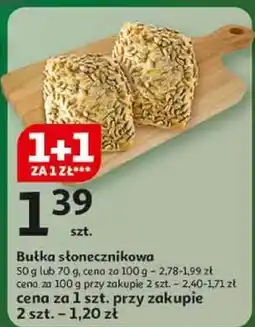 Auchan Bułka słonecznikowa Auchan oferta