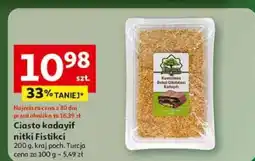 Auchan Ciasto kadayif nitki Fistikci oferta