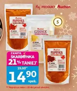 Auchan Czosnek lub papryka Auchan oferta