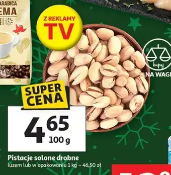 Pistacje solone drobne Auchan