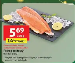Auchan Pstrąg tęczowy filet bez skóry Auchan oferta