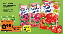 Groszek Kisiel słodka chwila Dr.Oetker truskawka oferta