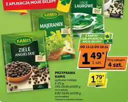 Groszek Przyprawy Kamis Majeranek oferta