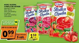 ABC Kisiel słodka chwila Dr.Oetker malina oferta