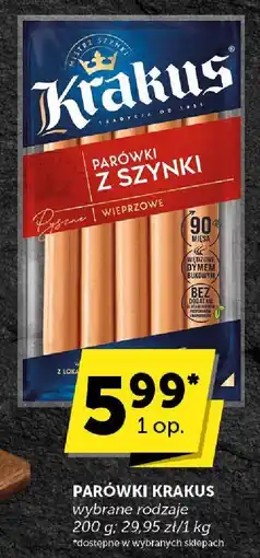 ABC Parówki Krakus z szynki oferta