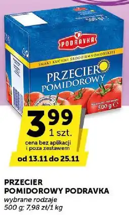 ABC Przecier pomidorowy Podravka wybrane rodzaje oferta