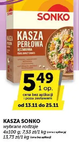ABC Kasza Sonko wybrane rodzaje oferta