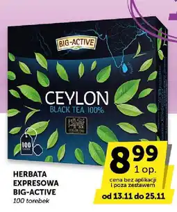 ABC Herbata ekspresowa Big-Active Ceylon Black Tea oferta
