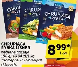 Euro Sklep Chrupiąca rybka Lisner wybrane rodzaje 180 g oferta