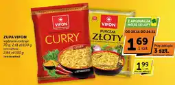 Groszek Zupa Vifon Curry i Kurczak Złoty wybrane rodzaje oferta