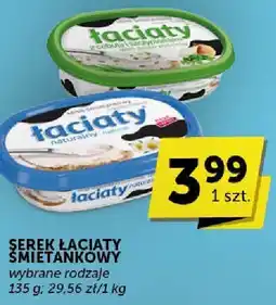 Euro Sklep Serek Łaciaty Śmietankowy wybrane rodzaje 135 g oferta