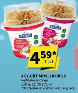 Euro Sklep Jogurt Musli Kokos Polmlek wybrane rodzaje 210 g oferta