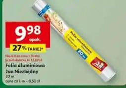 Auchan Folia aluminiowa Jan Niezbędny oferta