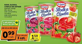 Kisiel słodka chwila Dr.Oetker malina
