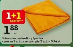 Auchan Sciereczka z mikrofibry Spontex oferta