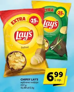 Groszek Chipsy Lay's wybrane rodzaje 163 g oferta