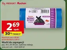 Auchan Worki do segregacji oferta