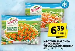 Euro Sklep Mrożona marchew z groszkiem, fasola szparagowa włoszczyzna Hortex oferta
