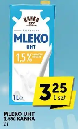 Groszek Mleko UHT 1,5% Kanka 1 l oferta