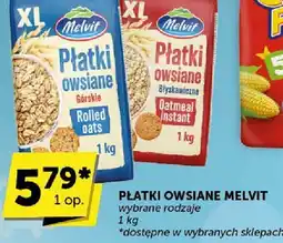 ABC Płatki owsiane Melvit oferta