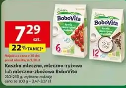 Auchan Kaszka mleczna BoboVita oferta