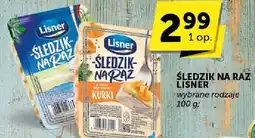 Groszek Śledzie na raz Lisner oferta