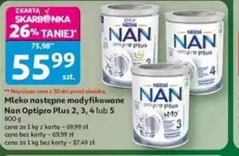 Mleko następne modyfikowane Nan Optipro Plus