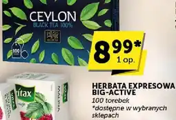 Euro Sklep Herbata ekspresowa Big-Active Ceylon oferta