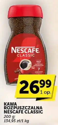 Euro Sklep Kawa rozpuszczalna Nescafe Classic oferta