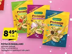 Euro Sklep Pistacje Bakalland wybrane rodzaje oferta
