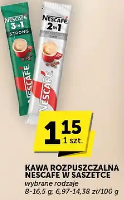 Groszek Kawa rozpuszczalna Nescafe w saszetce oferta