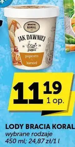 Euro Sklep Lody bracia Koral wybrane rodzaje oferta