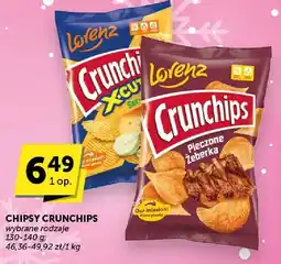 Groszek Chipsy Crunchips wybrane rodzaje Lorenz oferta