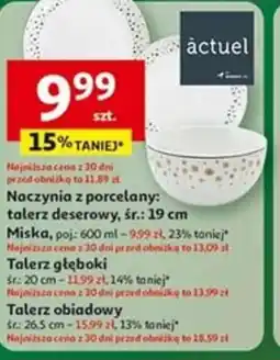 Auchan Talerz obiadowy oferta