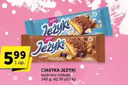 ABC Ciastka Jeżyki wybrane rodzaje oferta