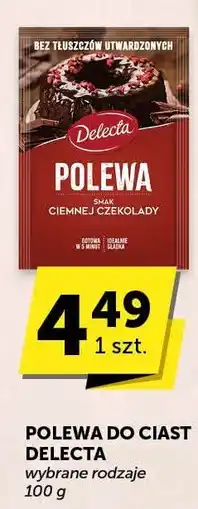 Euro Sklep Polewa do ciast Delecta ciemna czekolada oferta