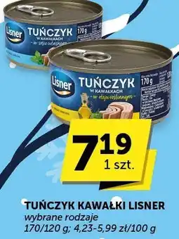 ABC Tuńczyk kawałki Lisner oferta