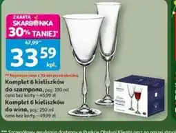 Auchan Komplet 6 kieliszków do wina oferta
