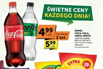 Napój coca-cola, fanta, sprite