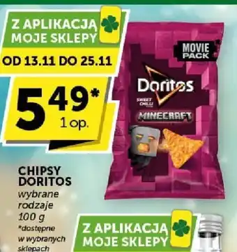 Chipsy Doritos wybrane rodzaje 100 g