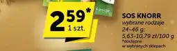 Groszek Sos Knorr wybrane rodzaje oferta