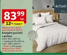 Auchan Komplet pościeli oferta