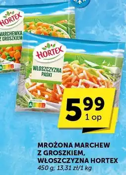 ABC Mrożona marchew z groszkiem, włoszczyzna Hortex oferta