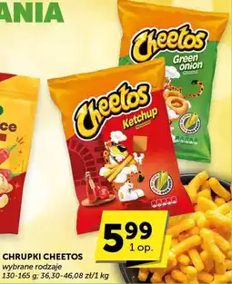 Groszek Chrupki Cheetos wybrane rodzaje oferta