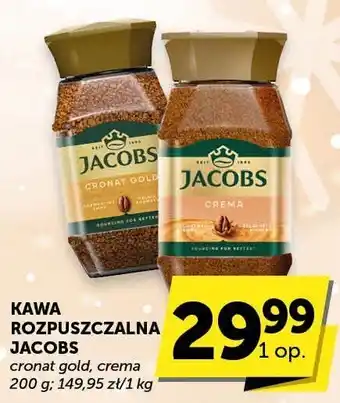 Kawa rozpuszczalna Jacobs cronat gold, crema