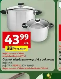 Auchan Garnek nierdzewny oferta